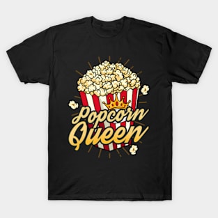 Popcorn Movie Night Cinema T-Shirt